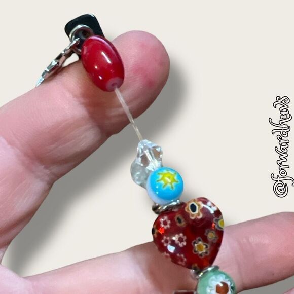 Bundle Sale 3 for $15 | Unique Stretch Bracelet with Beads and Charms - Picture 4 of 6